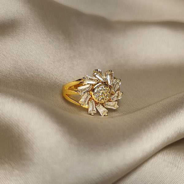 Eternity Blossom Ruby Ring