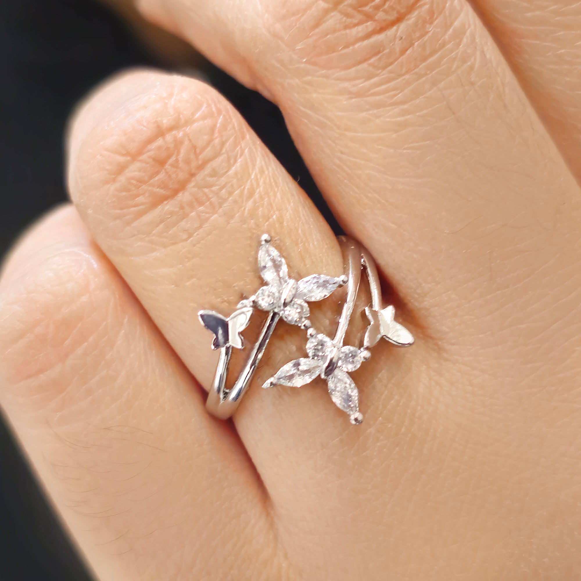 Star Aquamarine Ring