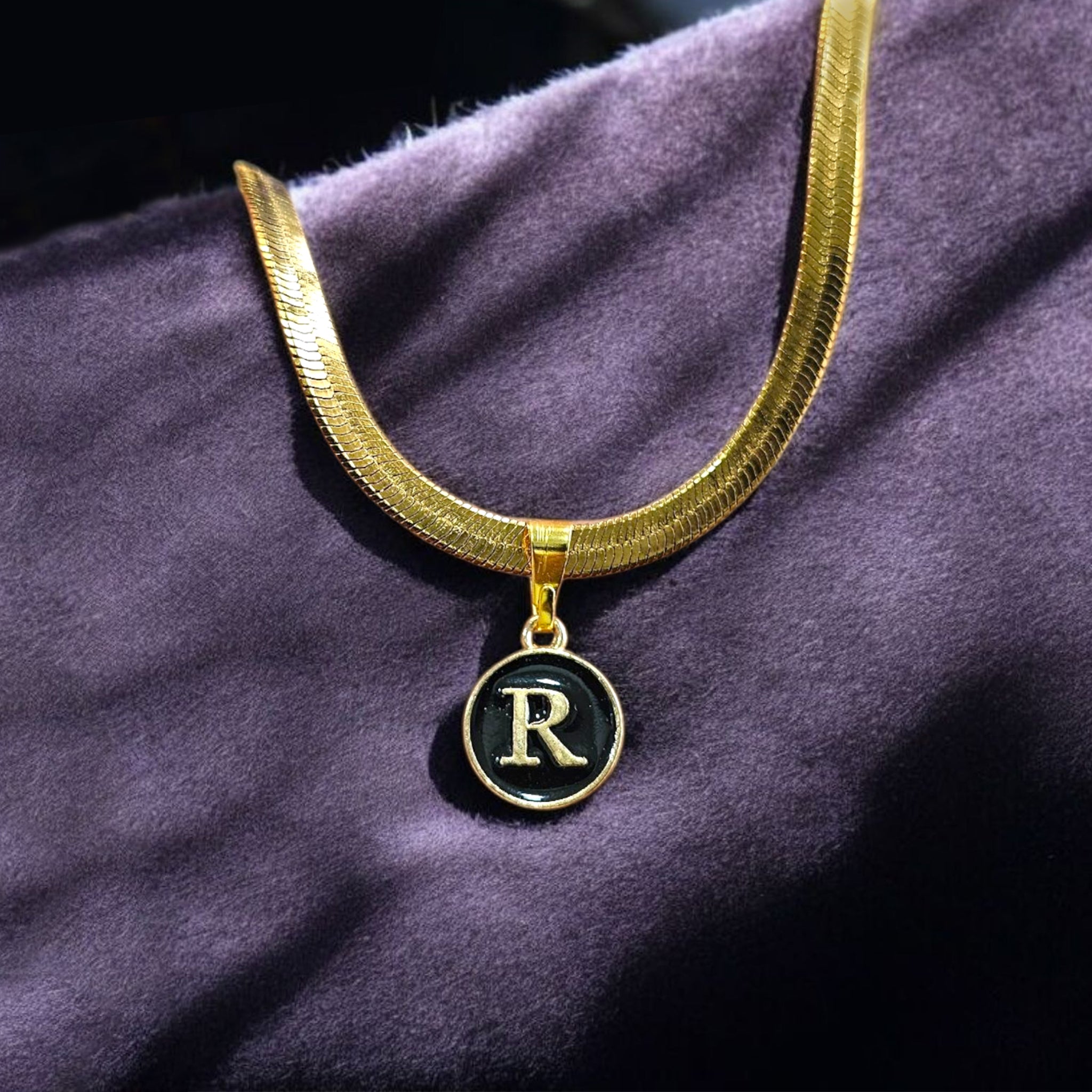 Personalized Charm Snake Anklet