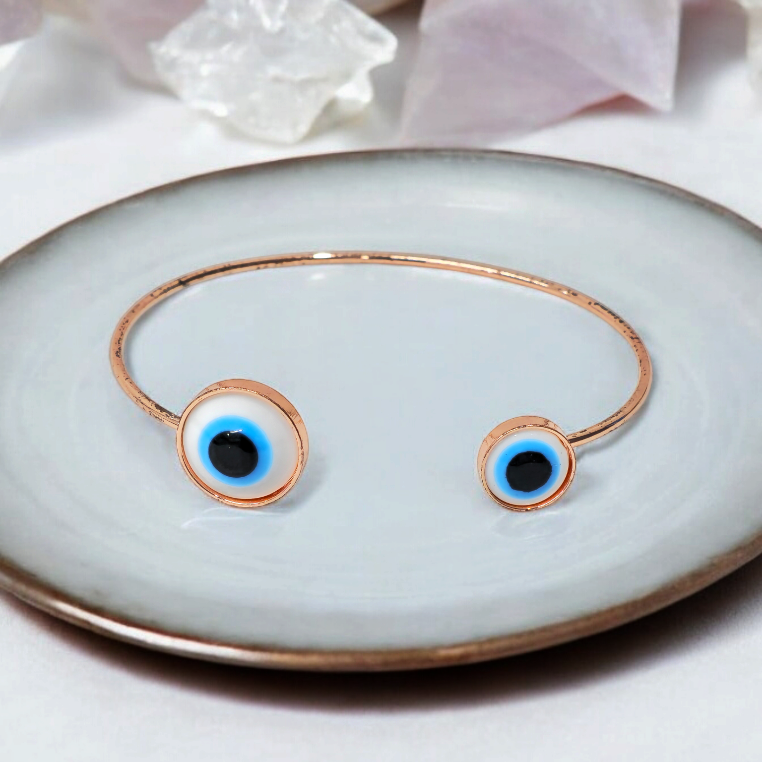 Dual Mystic Evil Eye Bracelet