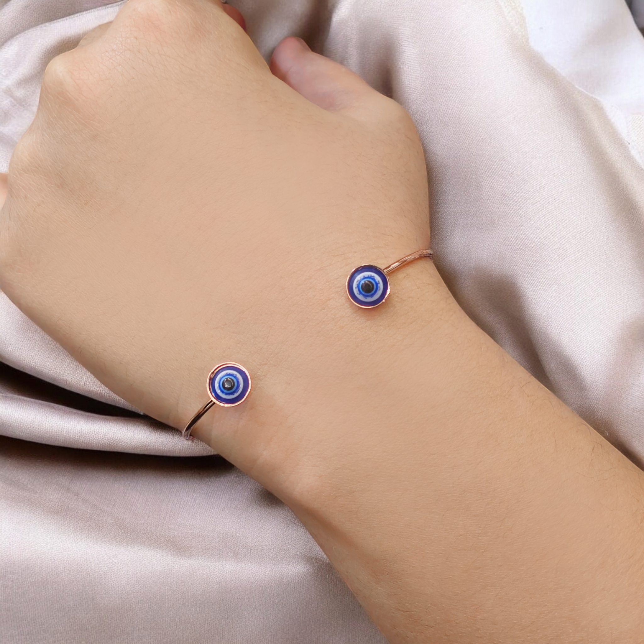 Double Evil Eye Bracelet