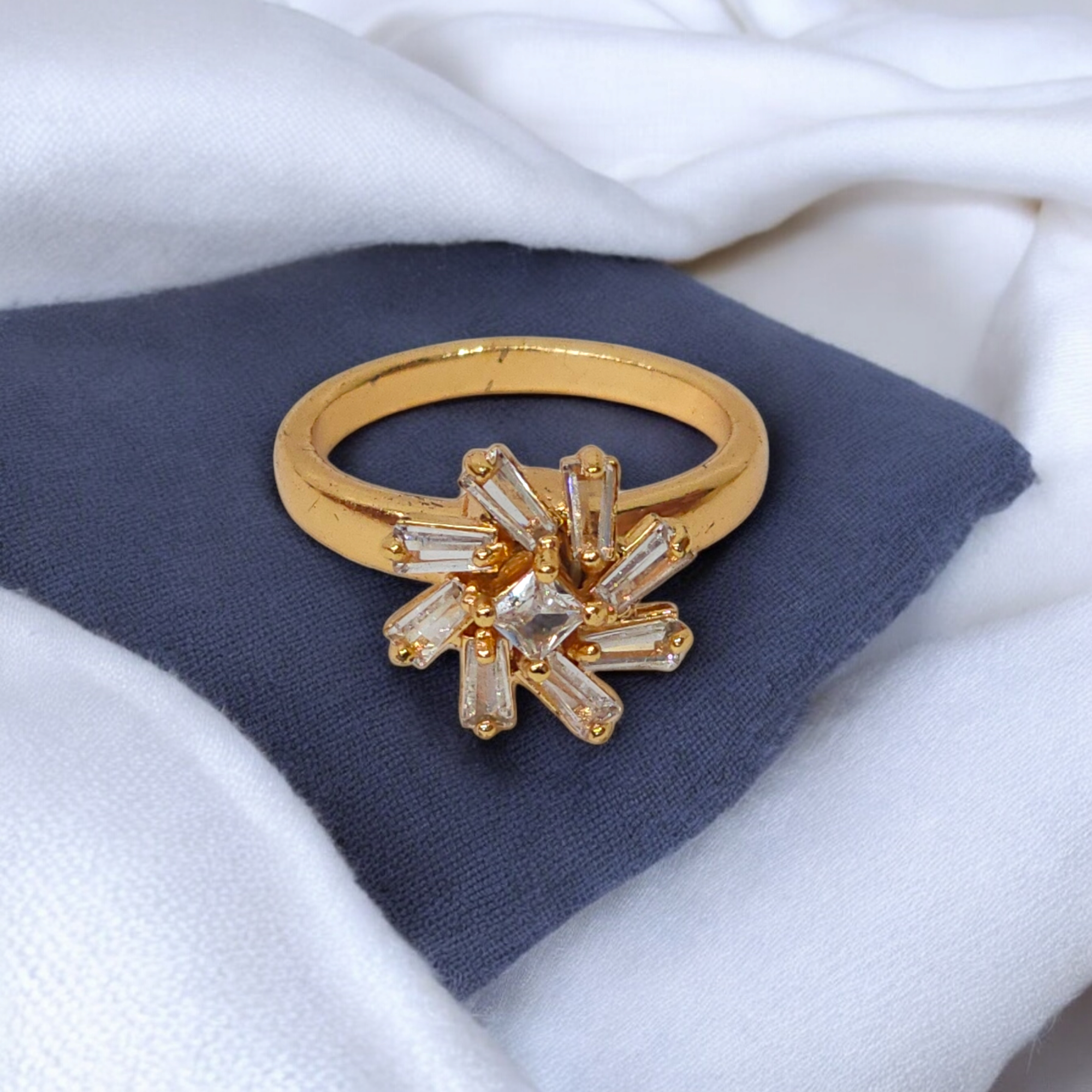 Eternity Blossom Ruby Ring