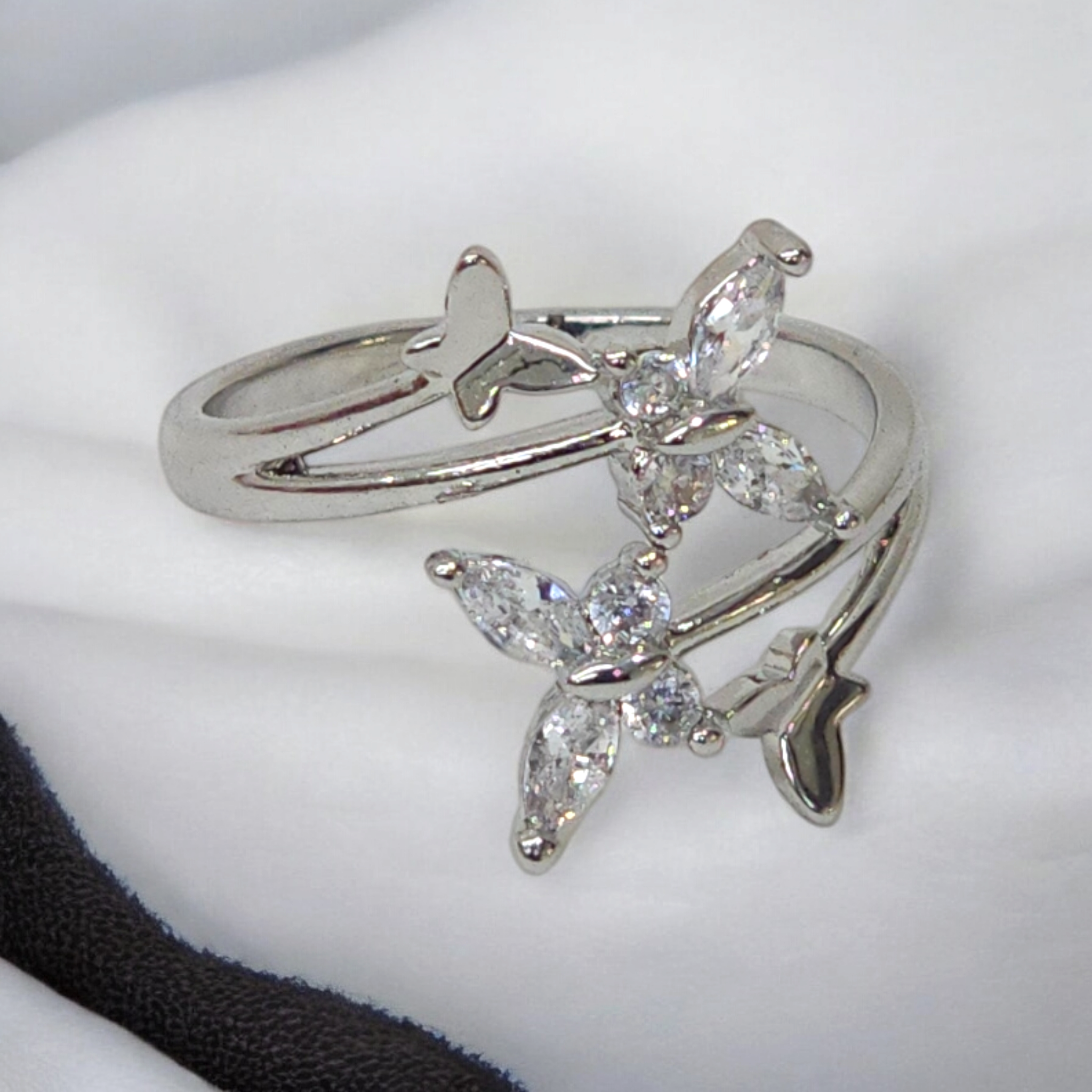 Star Aquamarine Ring