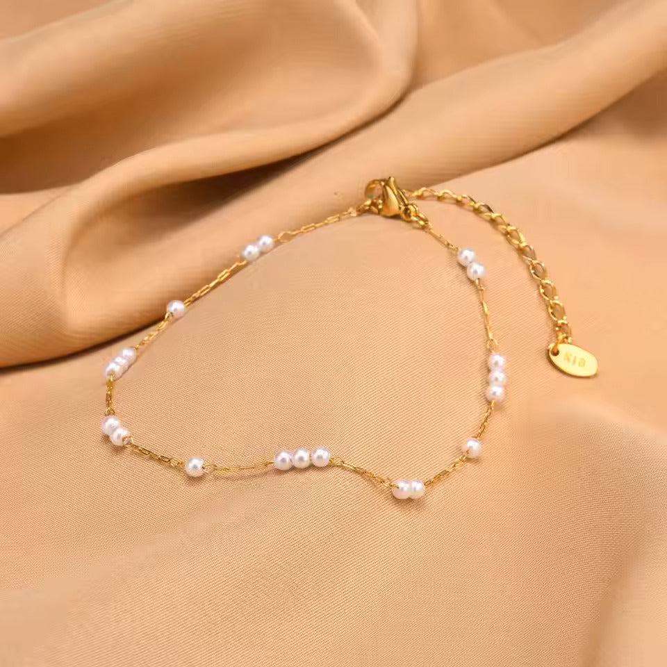 Celestial Opal Anklet