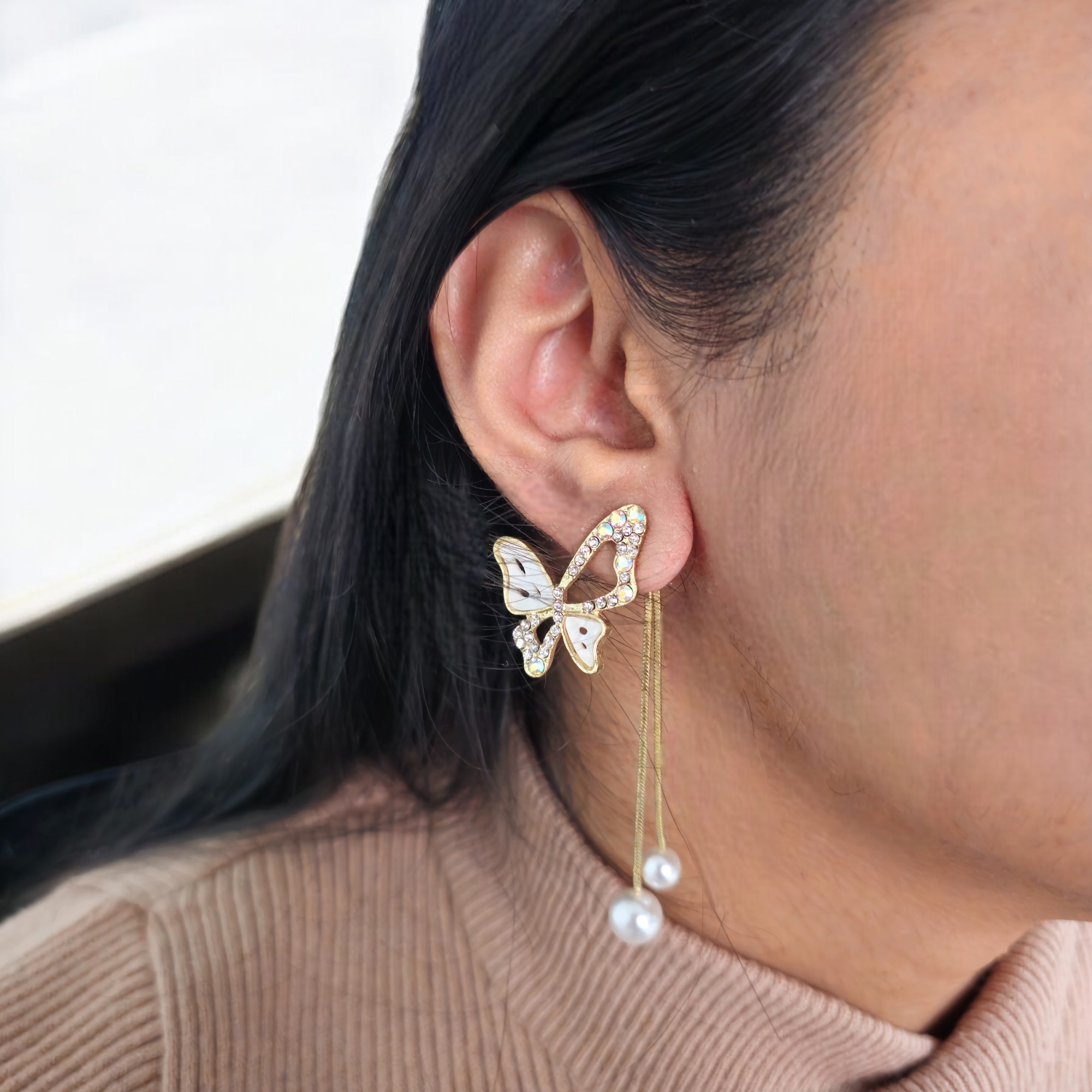 Ethereal Butterfly Earrings