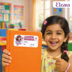 Personalized Name Book Labels