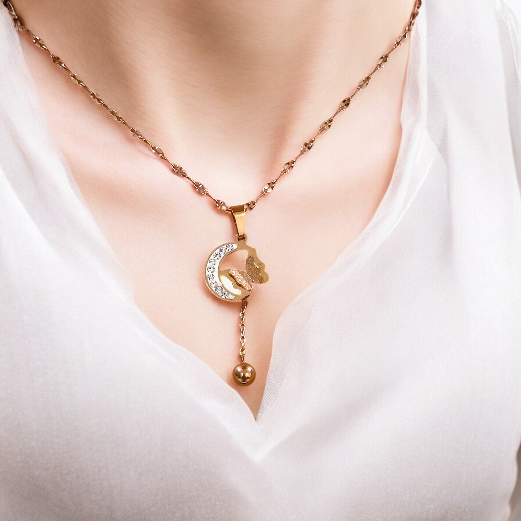 Eternal Butterfly Necklace