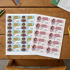 Personalized Name Book Labels