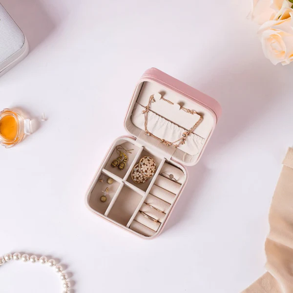 Pink Mini Jewellery Box