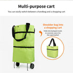 Smart Foldable Trolly Bag With Wheel