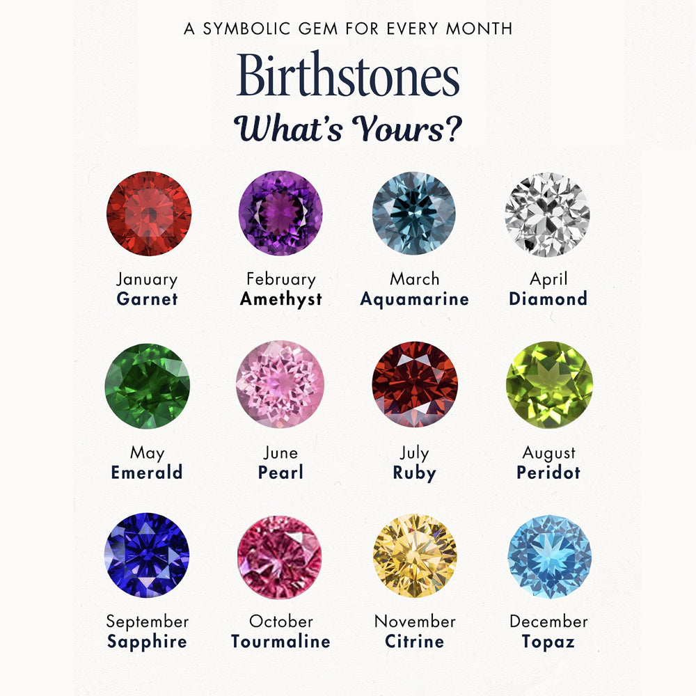 Infinity Heart Birthstone Necklace