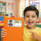 Personalized Name Book Labels