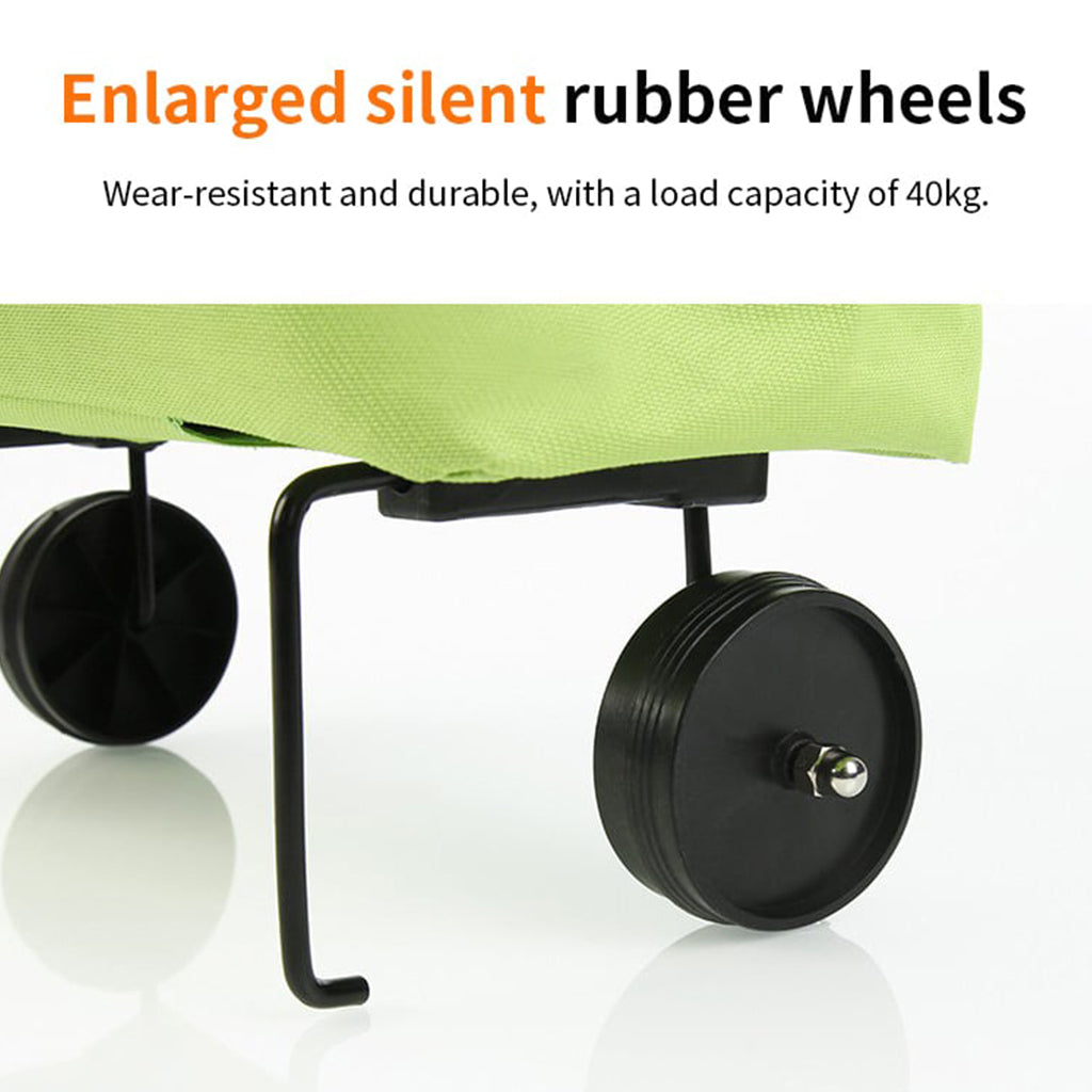 Smart Foldable Trolly Bag With Wheel