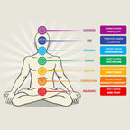 7 Chakra Lava Bracelet