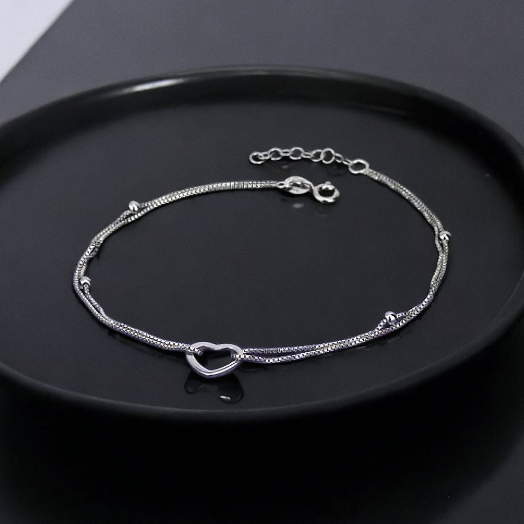 Dainty Heart Anklet