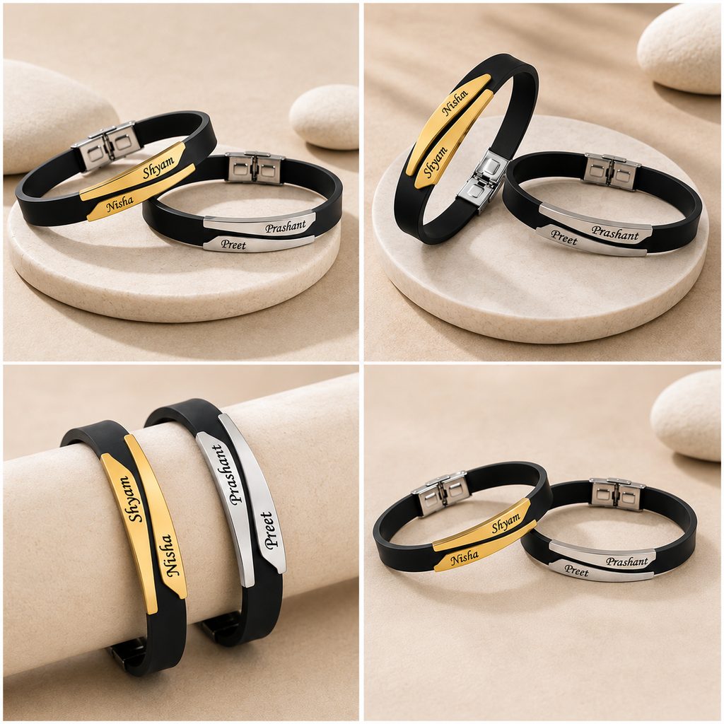 Personalized Couple Name Bracelet