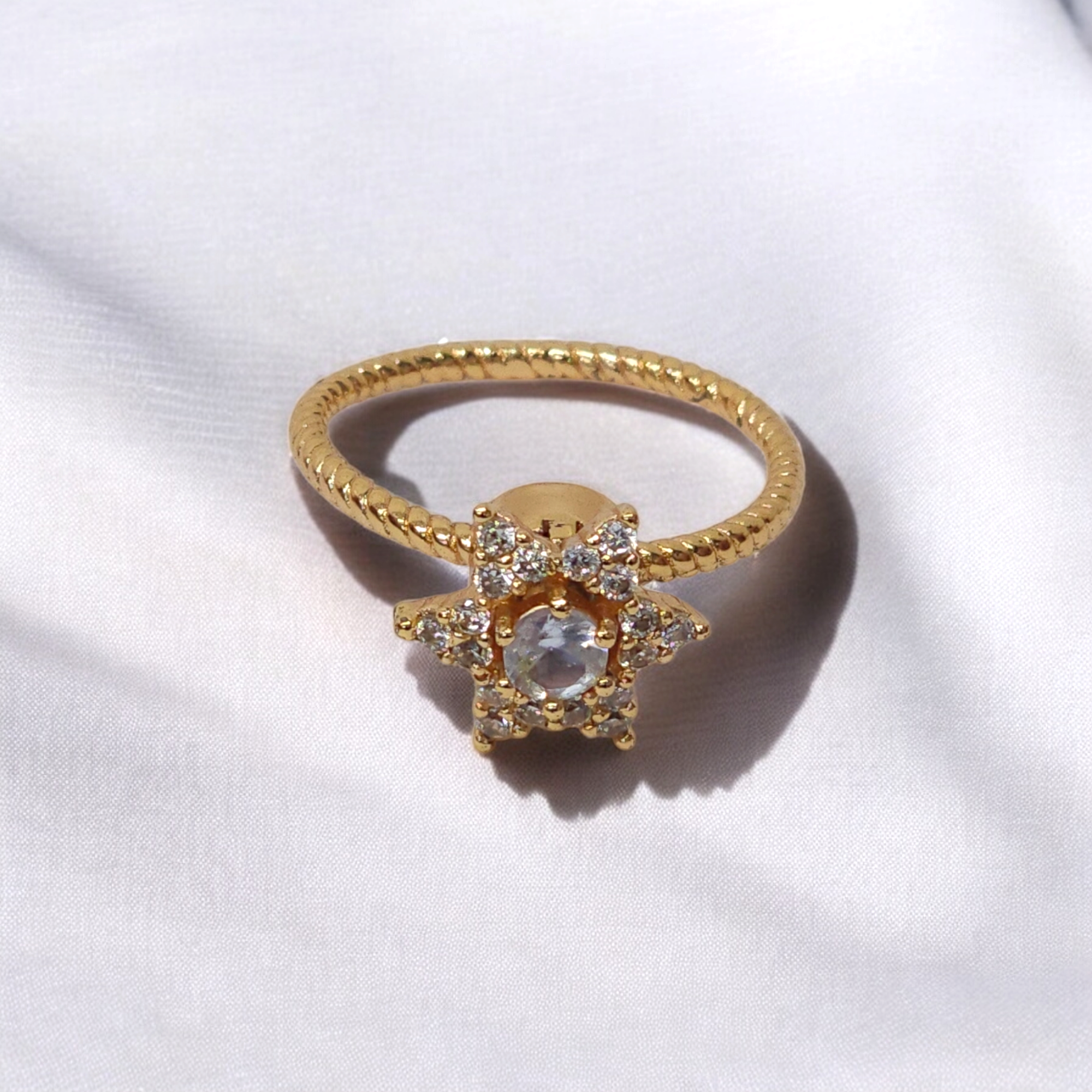 Enchanted Garden Sapphire Ring