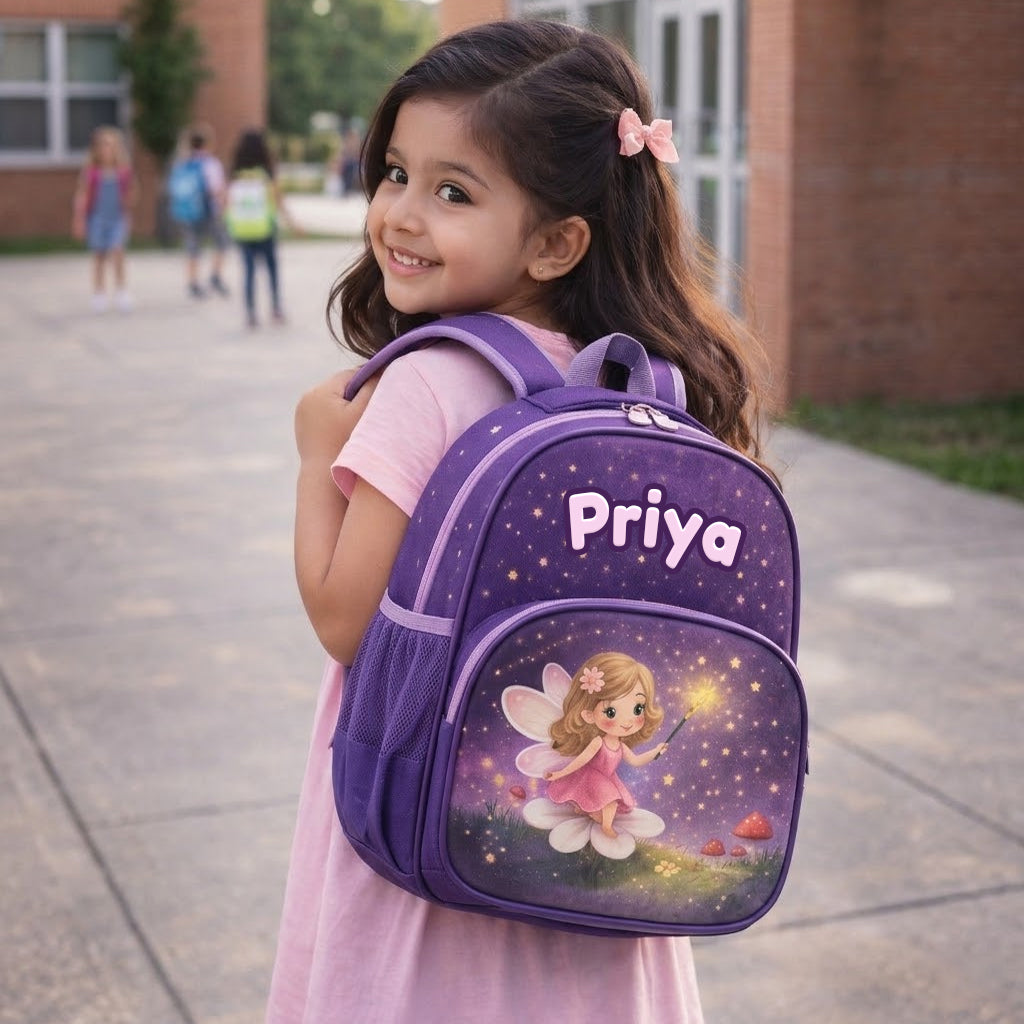 Personalized Kids Name School Bag